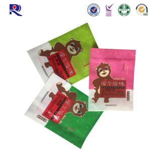 ламиниран пластмасов калъф за цип за закуски