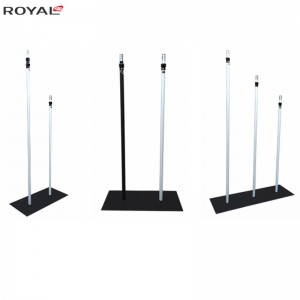 Регулируема вертикална стойка за тръби и планки 5ft-8ft