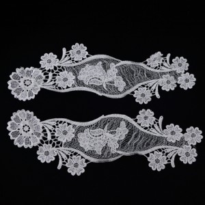 1 # деколте дантела sil мляко копринена дантела ， полиестер / найлон дантела l памук дантела