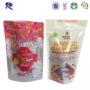 Печатна и ламинирана стенд торбичка с прозрачен прозорец