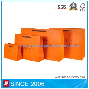 Пазарна хартиена торба с персонализиран дизайн