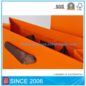 Пазарна хартиена торба с персонализиран дизайн