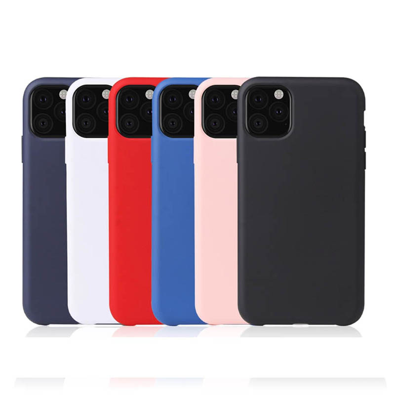 2019 Ново куфарче с течен силикон за iPhone 11