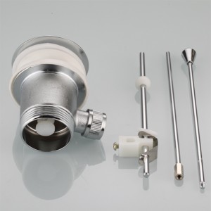 Комплект мивка за баня изскача пръчка за повдигане на отпадъци