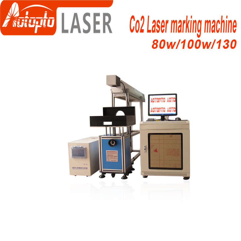 Co2 лазерно маркиране машина гравиране дървен материал и неметал