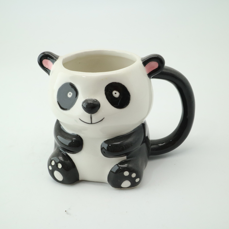 Персонализирана 3D керамична чаша за кафе на чаша за питие за празнични подаръци за животни