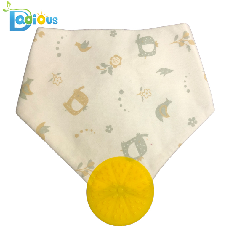 Baby u0026 Toddler Teething Bandana Bib Muslin Bibs Bandana Drool Bibs with Teether