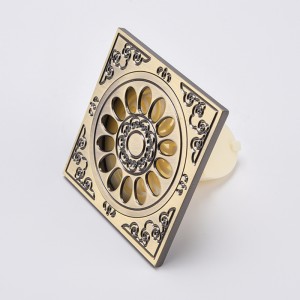 Месингов pvc етаж декоративен филтър за изтичане на душ