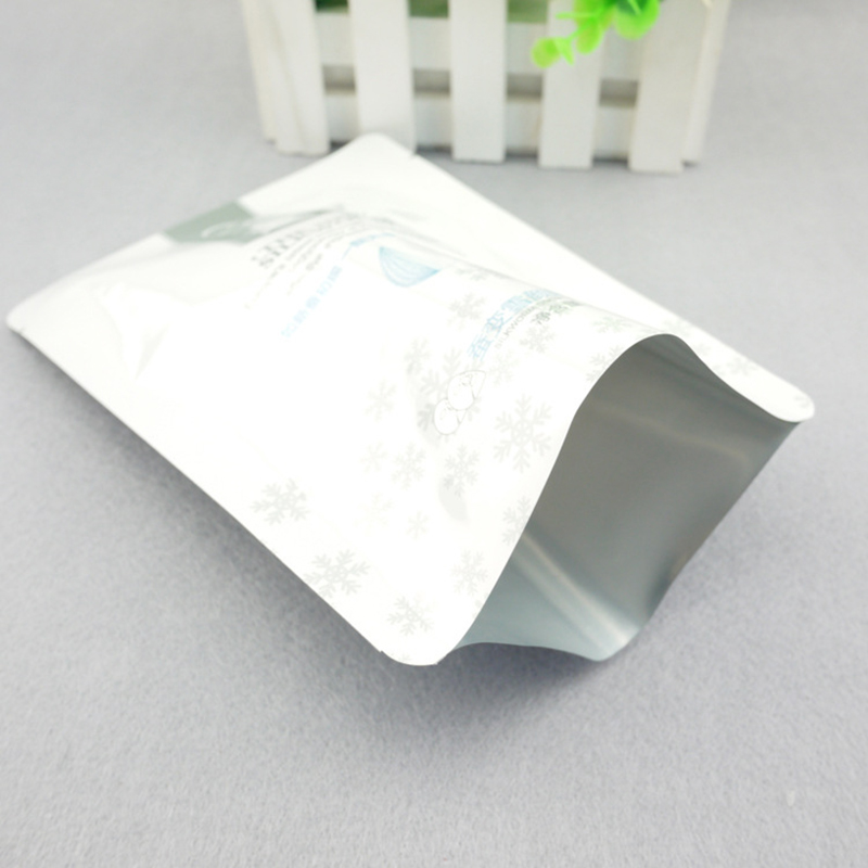 персонализирана торбичка за алуминиево фолио от пластмасова маска за лице