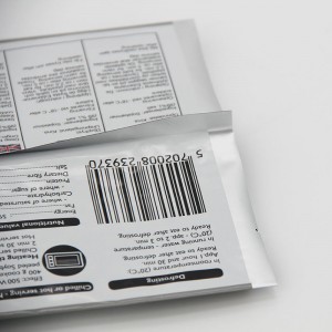 торба за хранителни продукти задно уплътнение растителни семена за опаковане на семена