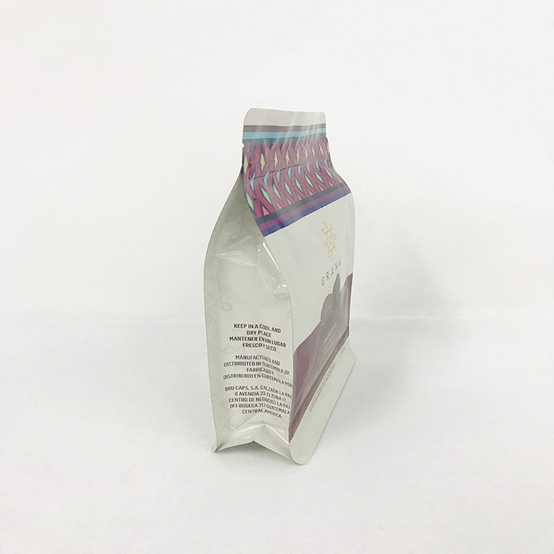 гореща разпродажба 8 страничен печат персонализиран дизайн лого отпечатана торбичка за хранителен шоколад
