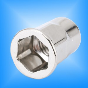 Вътрешно шестнадесето тяло с плоска глава