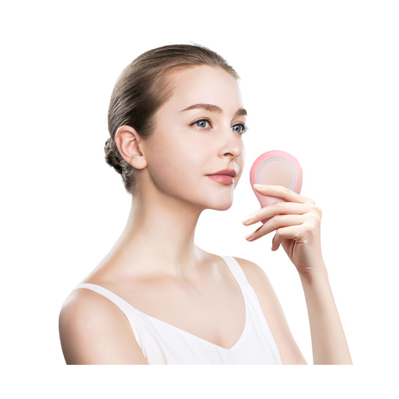 LED масажор за лице. 3 цветна фото LED светлинна терапия Масажор за лице, Устройство за лечебна терапия за акне, Вибрационна укрепваща кожа