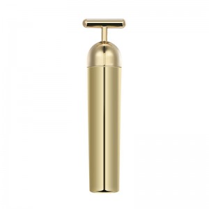 Beauty Bar Pulse Масажор за лице, T-Shape Electric Sign Масажни инструменти за чувствителна кожа