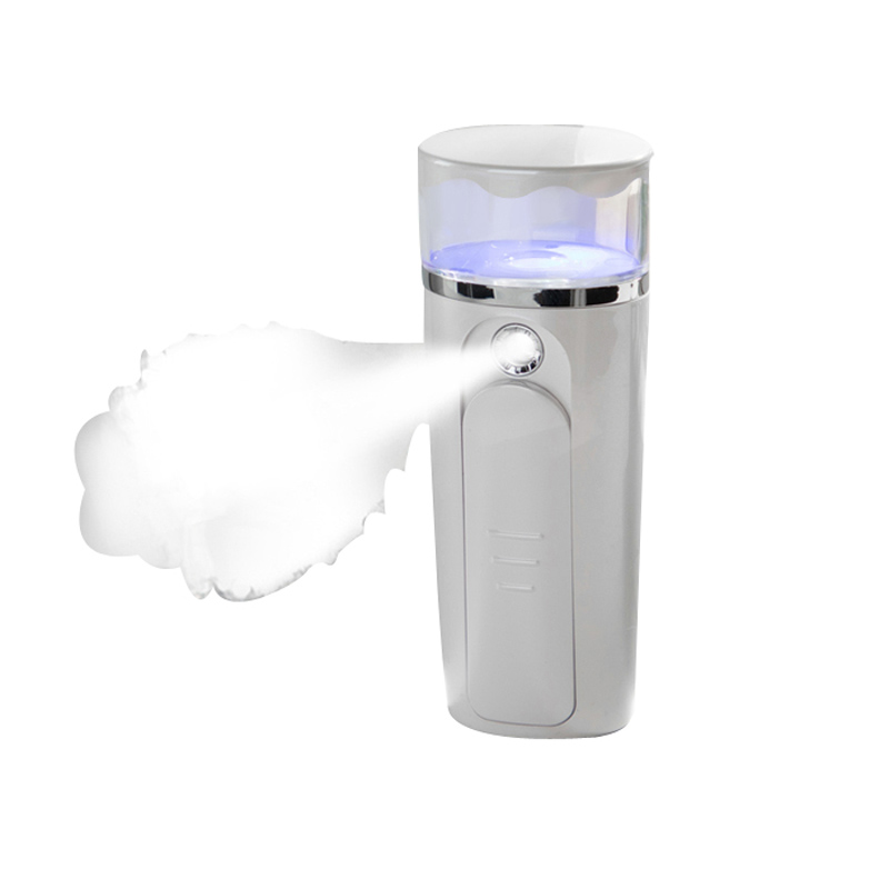 Nano Sprayer Face Steamer Овлажнител за лице Мини Атомизация овлажняващ хидратиращ USB акумулаторен уред за красота за грижа за масло или суха кожа