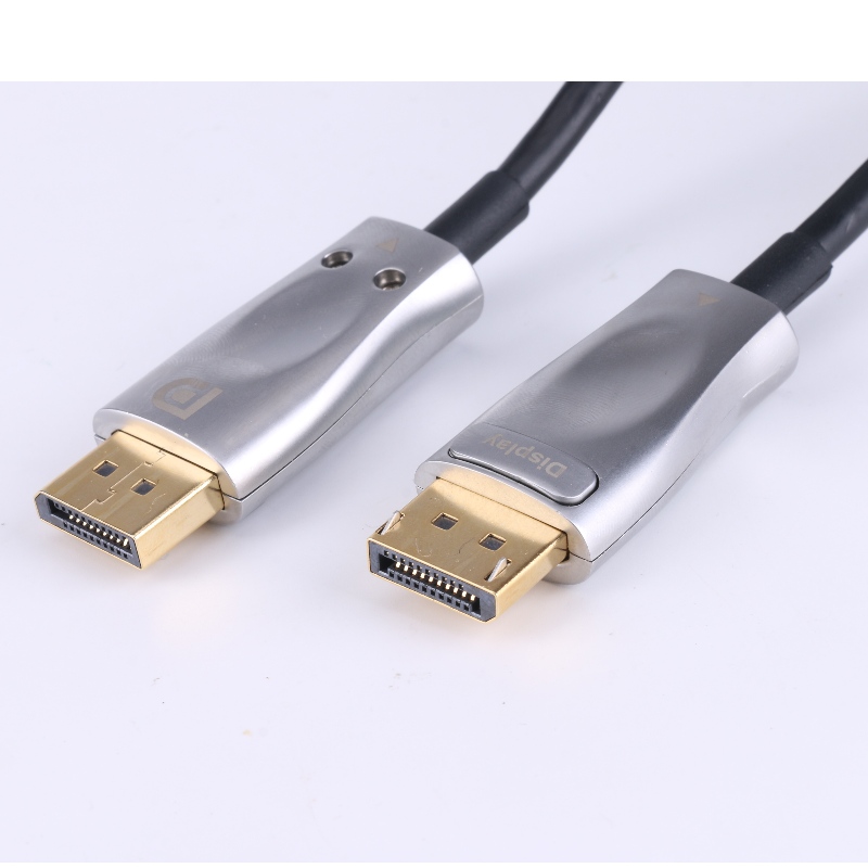DP Fiber кабел за дисплей оптичен оптичен кабел с висока скорост 32.4 Gbps 8K @ 60Hz 4K @ 165Hz 2K @ 144Hz DP1.4 Fibre DP to DP Cable