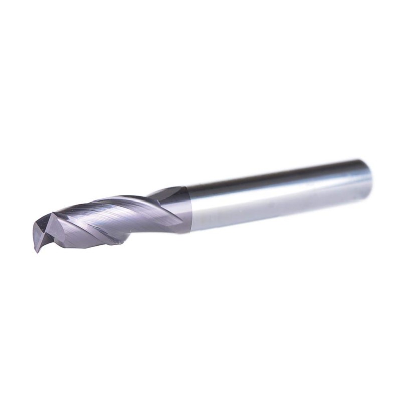 2 флейти 1/4 инча Shank Square Nose End Mill Carbide CNC Upcut Router Bits Tiain с покритие, 2 1/2 инча Дължина