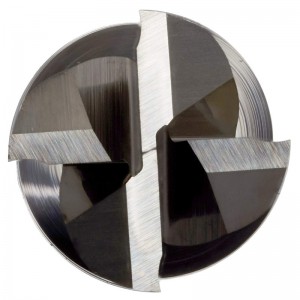 Екстра дълга твърда карбидна фреза, 4 флейта, 1/4 \