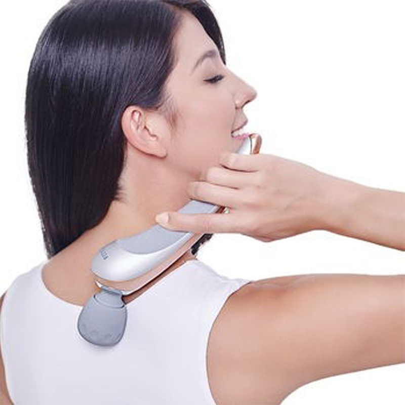Вълшебен безжичен масажор с пръчка с USB презареждащ се ръчен личен масажор за тяло за мускулни болки и спортно възстановяване
