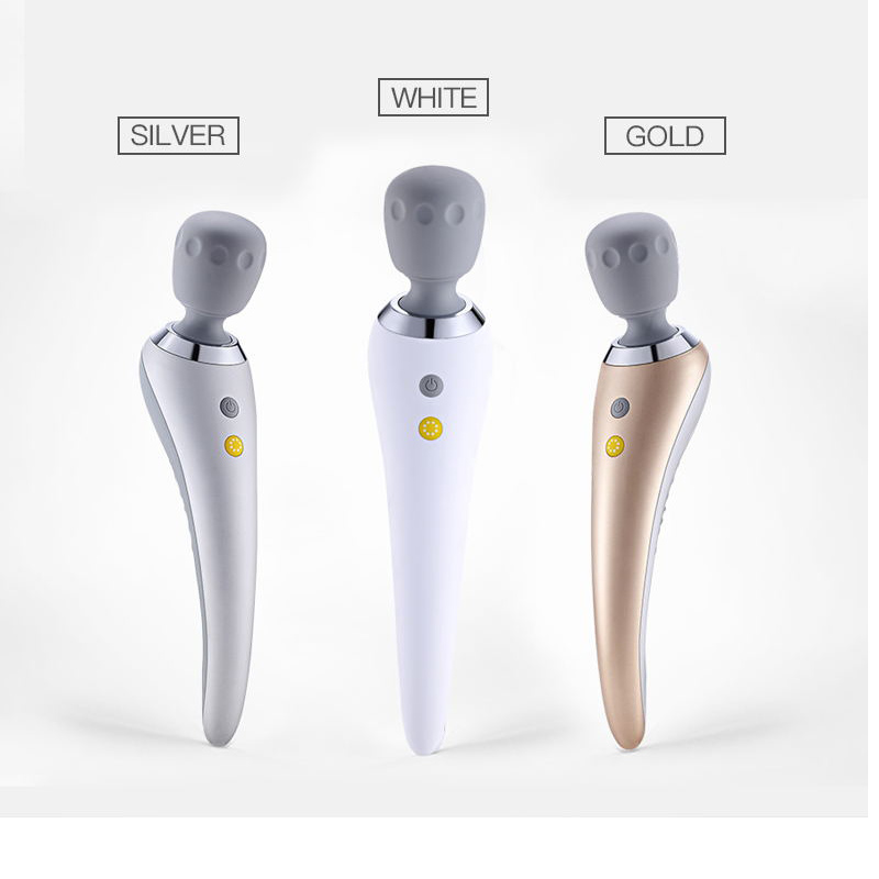 Вълшебен безжичен масажор с пръчка с USB презареждащ се ръчен личен масажор за тяло за мускулни болки и спортно възстановяване