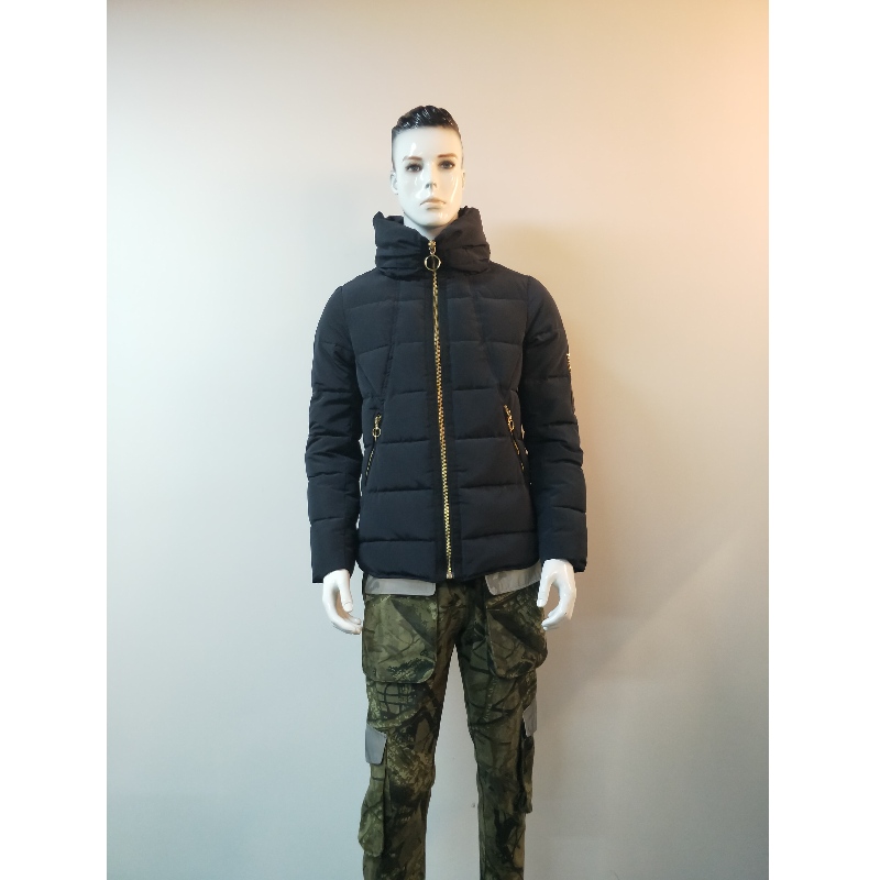 NAVY ВИСОКО КОЛАРНА ПУФЕРНА JAKET RLMPC0003