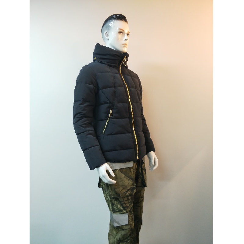 NAVY ВИСОКО КОЛАРНА ПУФЕРНА JAKET RLMPC0003