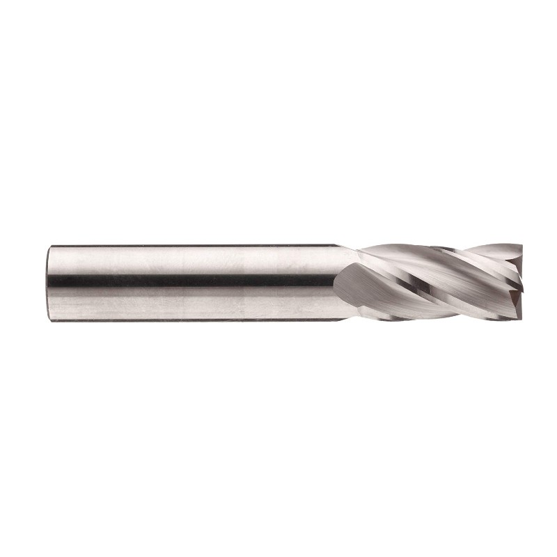 Carbide Micro Square Nose End Mill, без покритие (ярък) финиш, спирала 30 градуса, 4 флейти, 1,5 