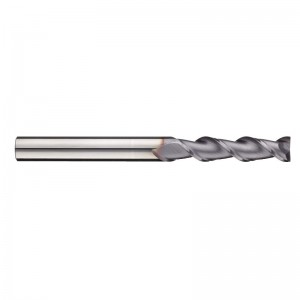 Carbide Square Nose End Mill, Inch, TiCN Finish, Finishing Cut, 45 градуса спирала, 2 флейти, 1,5 \
