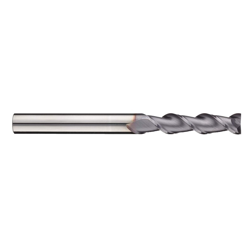 Carbide Square Nose End Mill, Inch, TiCN Finish, Finishing Cut, 45 градуса спирала, 2 флейти, 1,5 