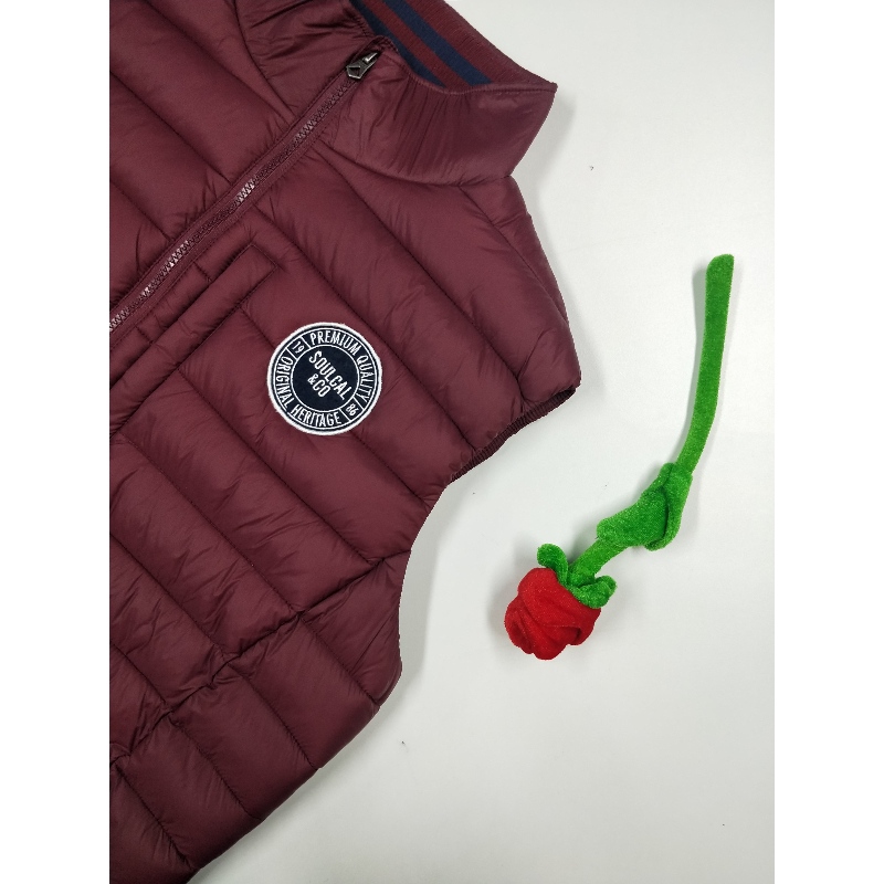 МЪЖКИ БУРГУНДИ ПОДДЪРЖЕНИ VEST LMV0003
