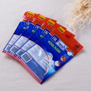 Персонализирана торбичка с алуминиево фолио за лице Торби за опаковане на маска / Козметична торбичка за опаковане на маска / Чан...