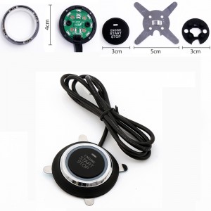 Универсален бутон на стартера на двигателя с автоматично запалване на автомобила