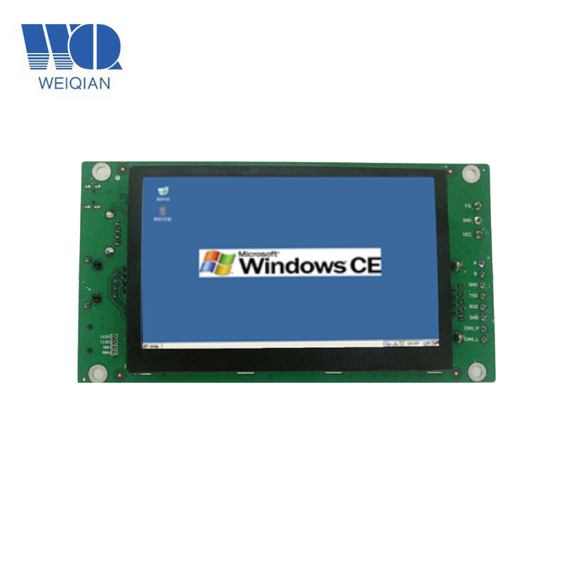 4,3-инчов индустриален сензорен екран LCD панел за модул PC Win Ce Mini Smart Индустриален многофункционален компютър