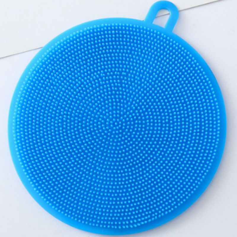 Силиконов инструмент за почистване на кухня Силиконова четка за почистване и миене на чинии многофункционална силиконова топлоизолационна подложка практичен силиконов продукт