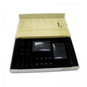 Подаръчна кутия за подарък тип книга за козметични опаковки