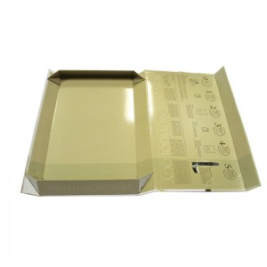 Подаръчна кутия за подарък тип книга за козметични опаковки