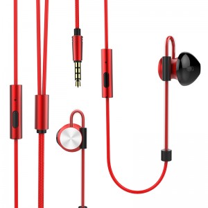 Магнитно абсорбира стерео звук с качество HiFi кабелна слушалка