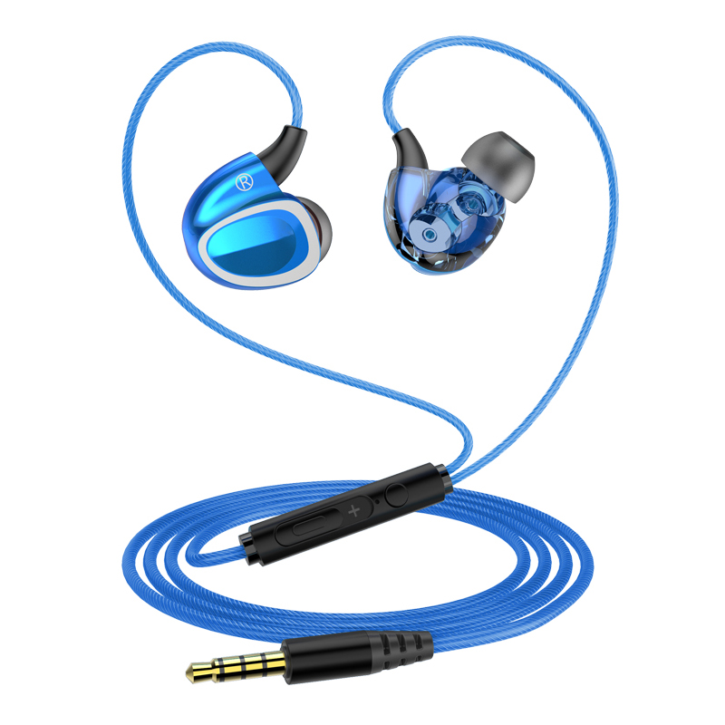 Нова Earhook Sport Deep Bass стерео HiFi кабелна слушалка