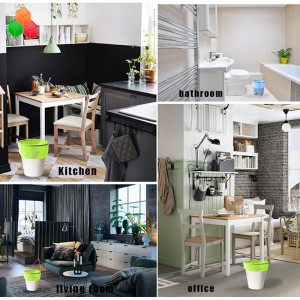 Промоция по поръчка размер цветен евтин оксо 100% биоразградим компостируемо царевично нишесте пластмасова торба боклук ролка за ...