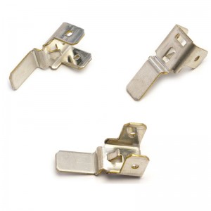 OEM щамповане метална пружинна стоманена клема терминал