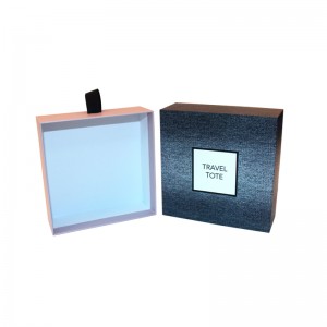 Картонена кутия тип чекмедже за опаковки със собствено лого за парфюм