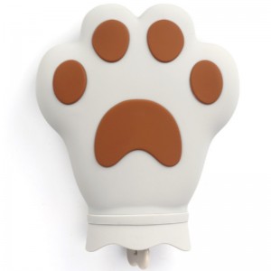 Силиконова чанта за гореща вода мини анти-експлозивна вълна кадифена топла чанта