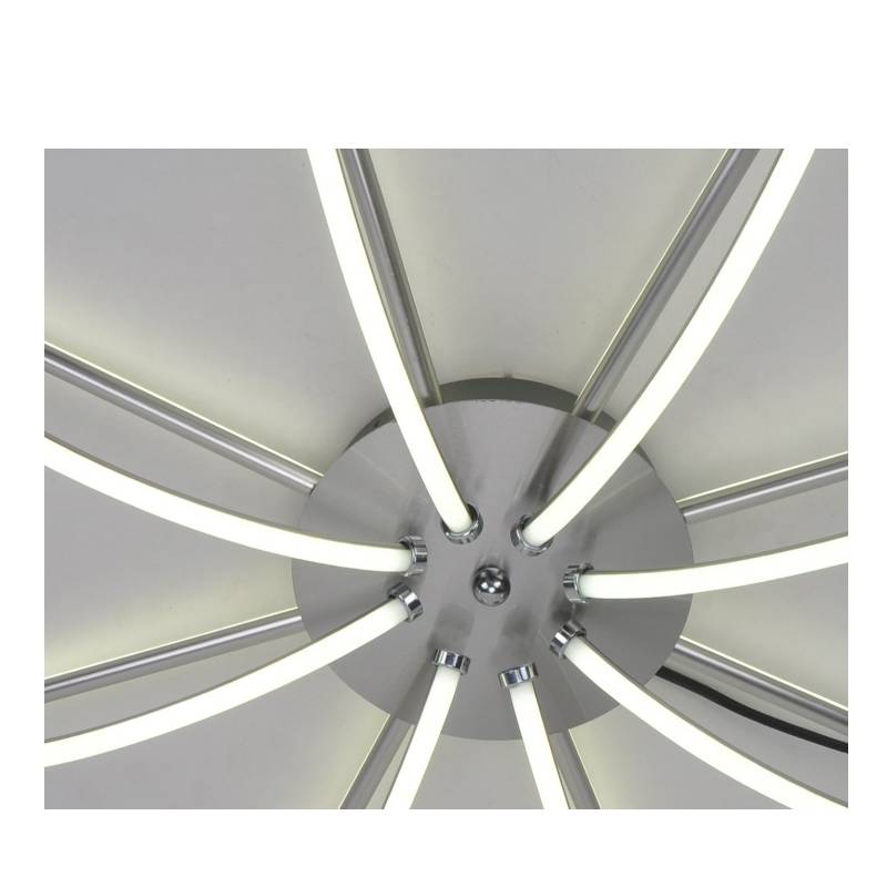 Модерна LED таванска лампа с алуминиева лента