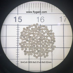 Редки земни силни малки магнитни SmCo мини