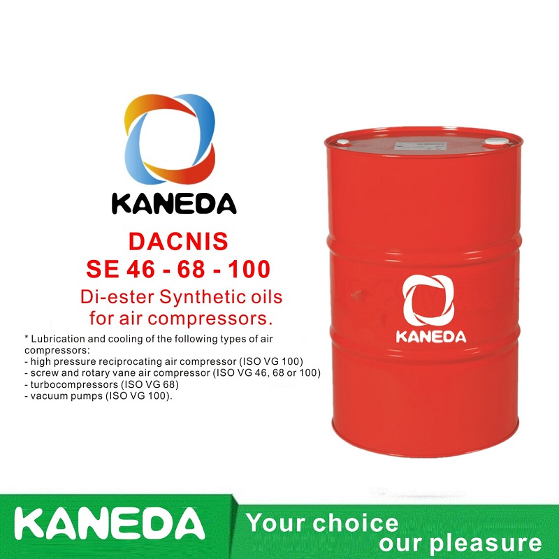 KANEDA DACNIS SE 46 - 68 - 100 Di-ester Синтетични масла за въздушни компресори.