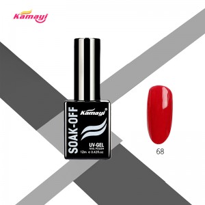 Kamayi 72 Цветен висококачествен гел за нокти с дълготраен блясък Soak Off Gel Polish GP071