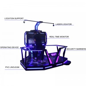 HTC пространство за ходене Интерактивен симулатор за стрелба \/ бокс \/ Saber Beat Game