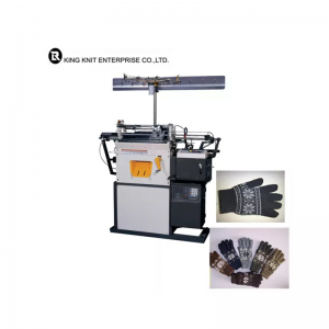 Фабричен доставчик на едро с висока производителност, правене на ръкавици безшевни трудови ръкавици за плетене машина компютъри...