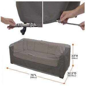 Капак за дълъг стол