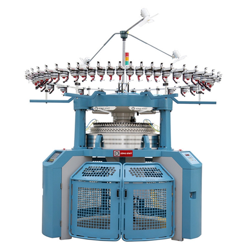 Напълно компютъризирана машина за плетене с кръгла плетка